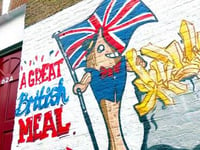 Council Orders London Fish & Chip Shop Owner To Remove British Flag Mural