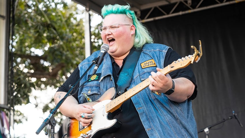 Joshua Ray Walker playing guitar