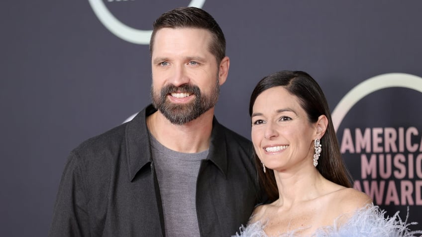 walker hayes with wife laney