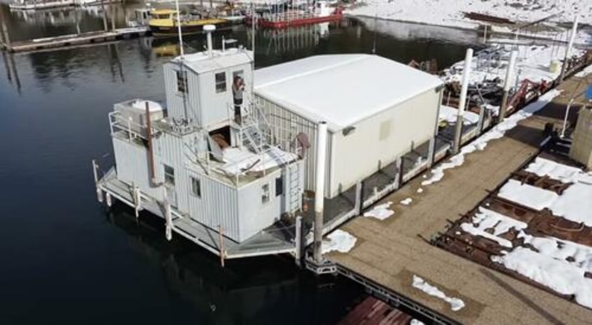 couple acquires top secret 65 year old abandoned us navy barge stocked with mysterious computers