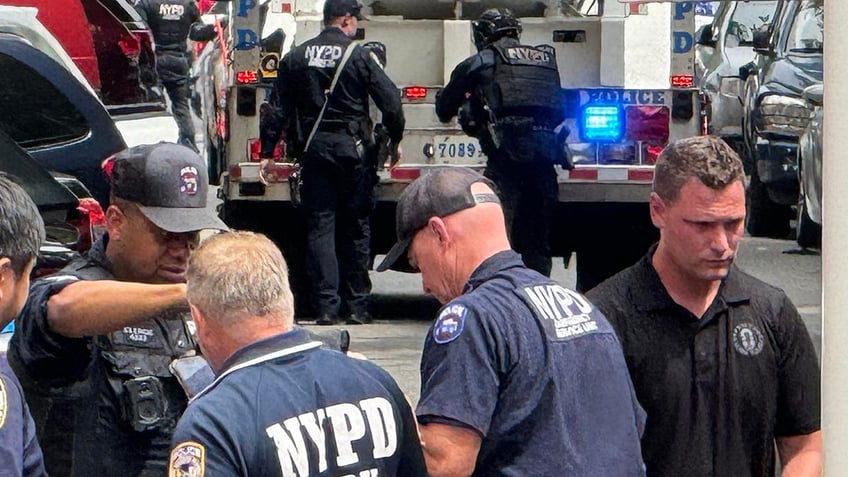 Cousins arrested after pipe bomb incident outside police precinct, NYPD says