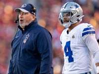 Cowboys' Dak Prescott reacts to team parting ways with Mike McCarthy