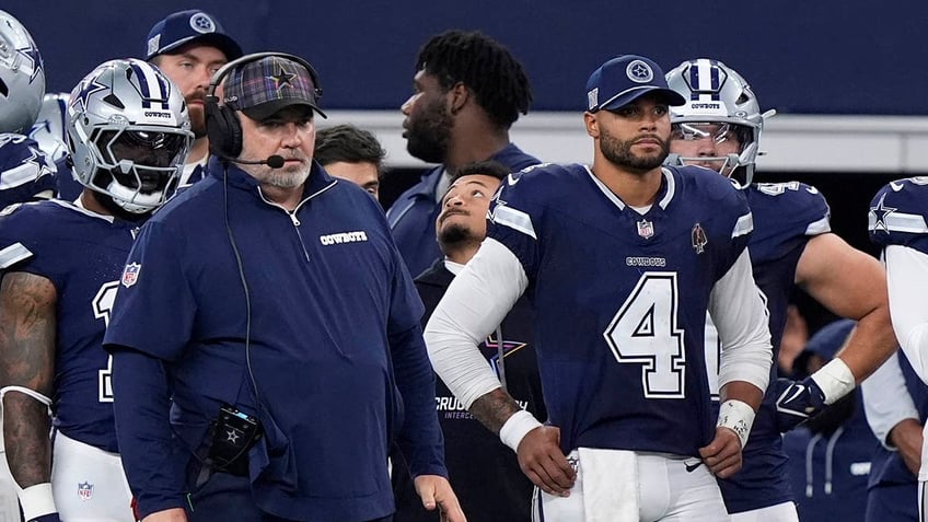 Dak Prescott and Mike McCarthy perplexed