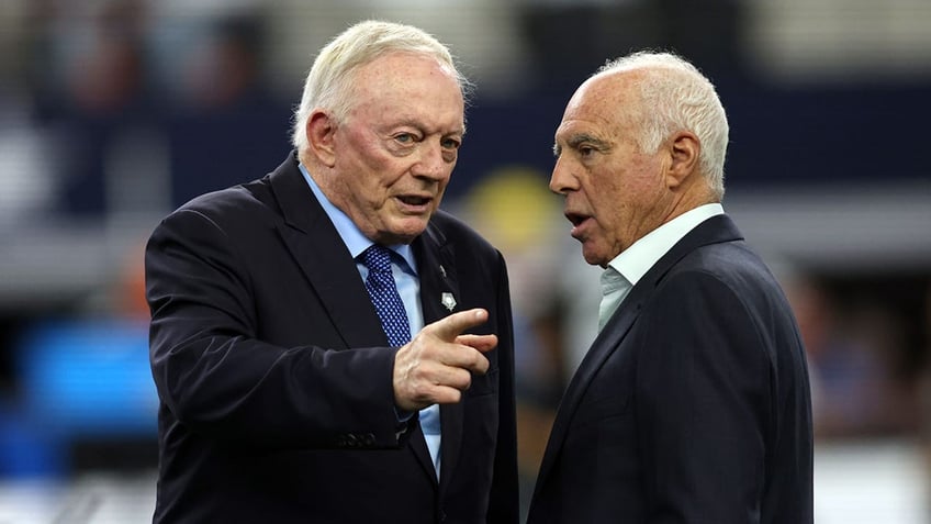 Jerry Jones and Jeffrey Lurie