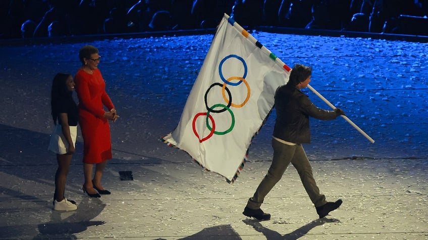 Tom Cruise at the Olympics