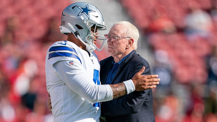 cowboys owner jerry jones admits executing trey lance trade with 49ers alone i got it done