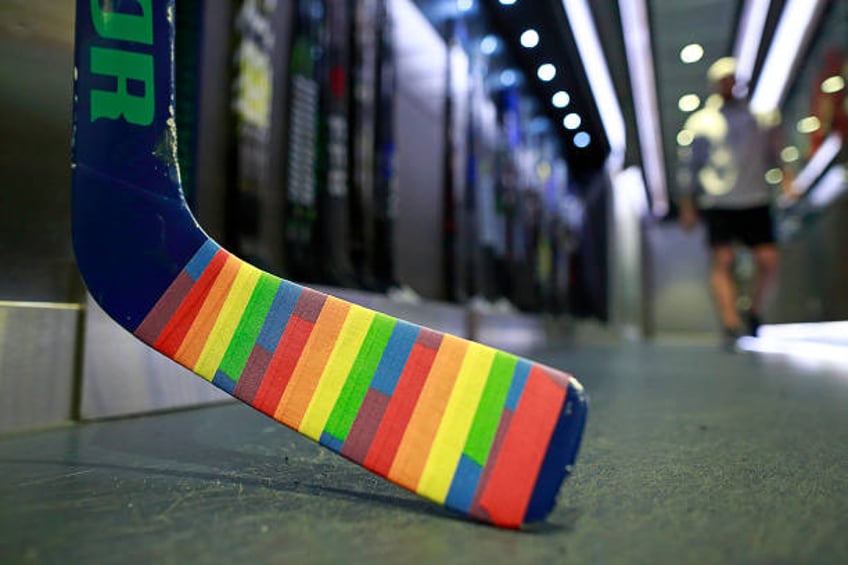 coyotes player travis dermott uses gay ride tape on stick in defiance of nhl ban