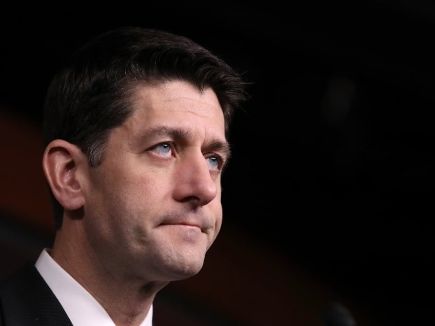 Paul Ryan Holds Weekly Press Briefing At The Capitol