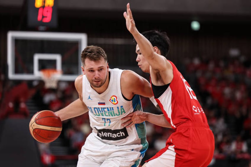 crazy mavs luka doncic woken up by north korean missile alert sirens in japan