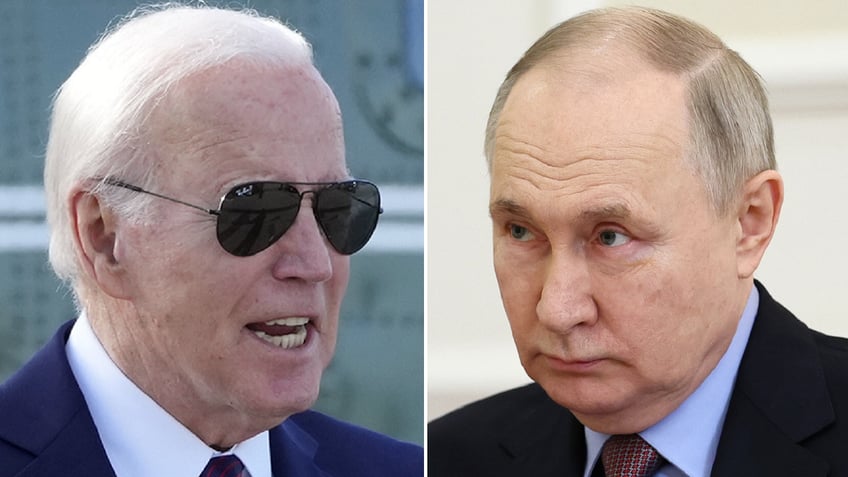 Putin Biden SPlit