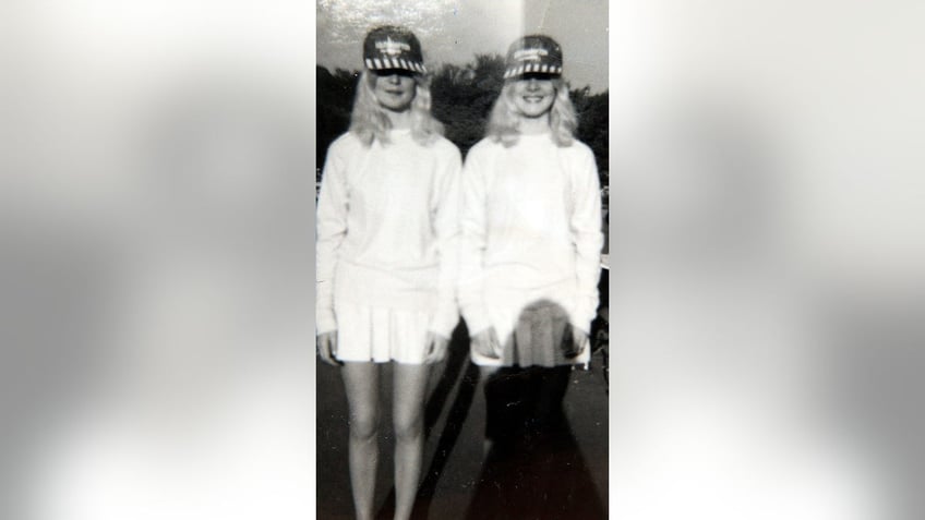 creepy twin sisters dress the same way for multiple decades we are very similar