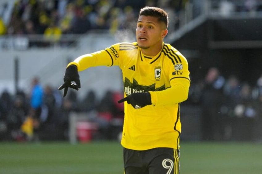 Columbus striker Cucho Hernandez's goal helped the MLS champions advance to the CONCACAF C