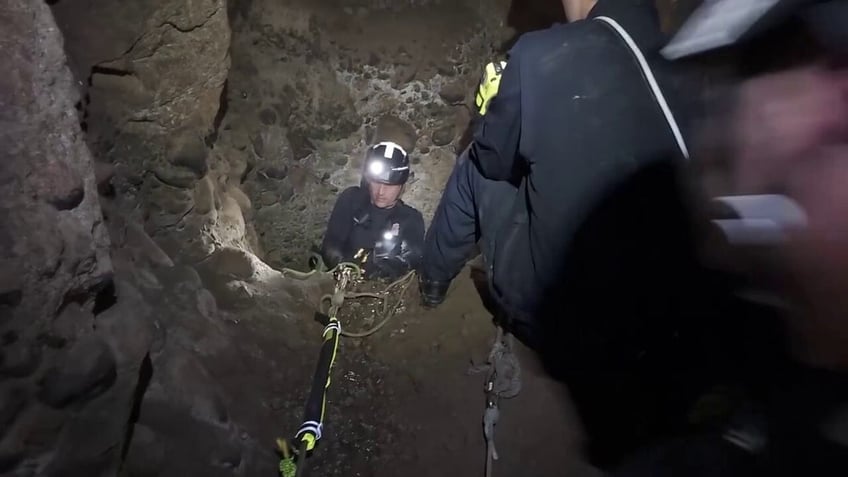 Teenager rescued from California mineshaft