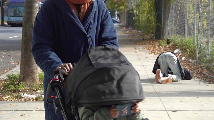 crisis in new york mother recoils at safe injection site set across from school our babies are in there