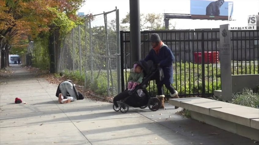 crisis in new york mother recoils at safe injection site set across from school our babies are in there