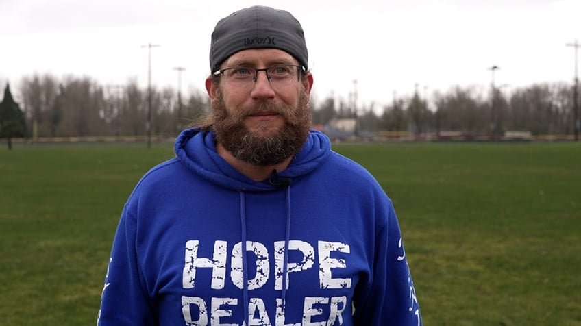 Matt Maceira stands in Wallace Marine Park in Salem