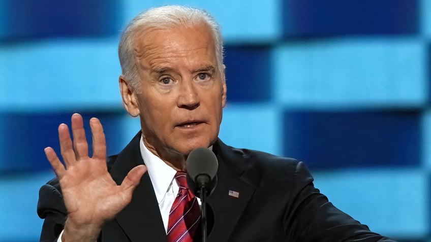 Joe Biden during 2016 DNC