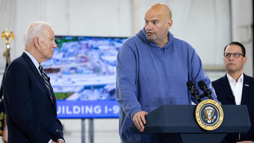 critics dress down senates pathetic decision to axe formal dress code fetterman must be very fragile