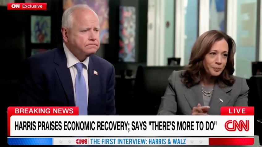 Harris and Walz interview on CNN