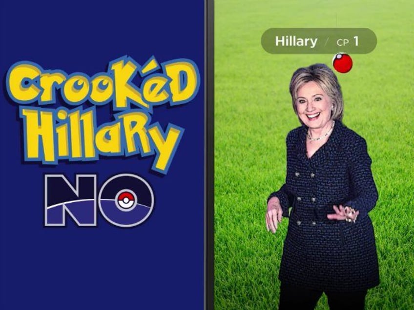 crooked hillary no donald trump trolls clinton with pokémon go parody