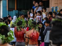 Crucifixions and whippings in the Philippines on Good Friday