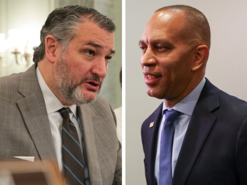 Ted Cruz Challenges Hakeem Jeffries