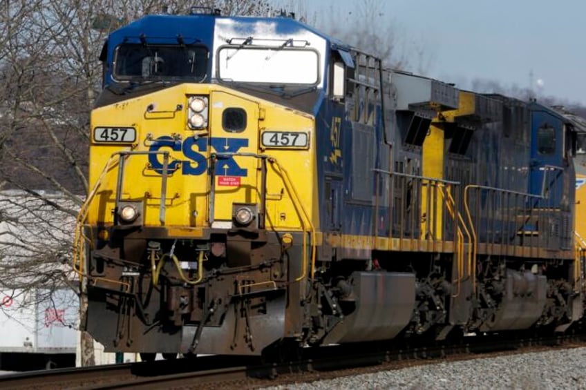 csxs second quarter profit declined as the railroad delivered fewer imported goods