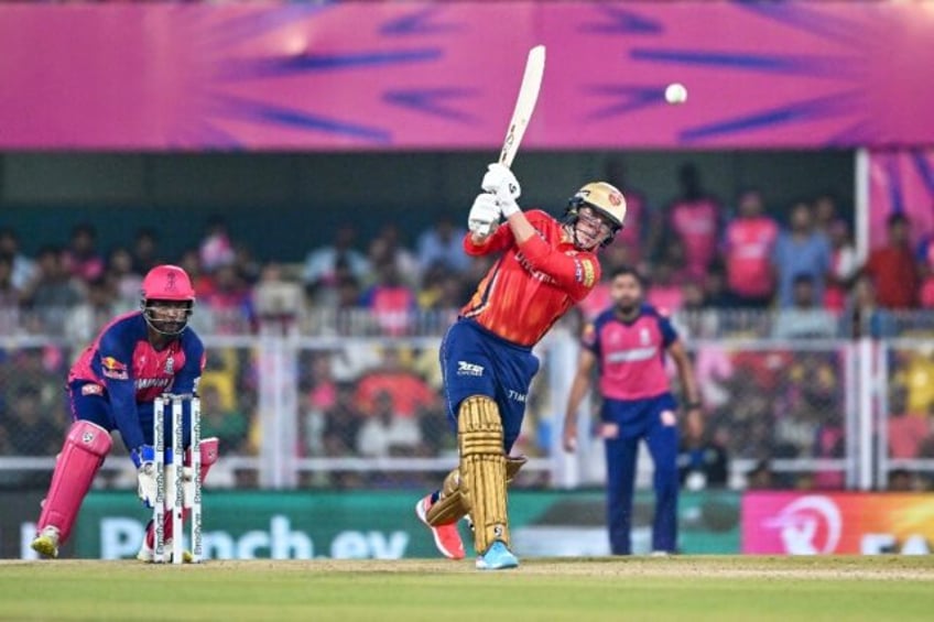 Starring role: Punjab Kings' captain Sam Curran made a match-winning 63 not out to see his