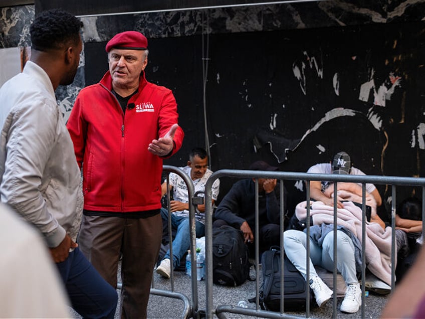 NEW YORK, NEW YORK - AUGUST 02: Curtis Sliwa, former 2022 mayoral candidate and founder of