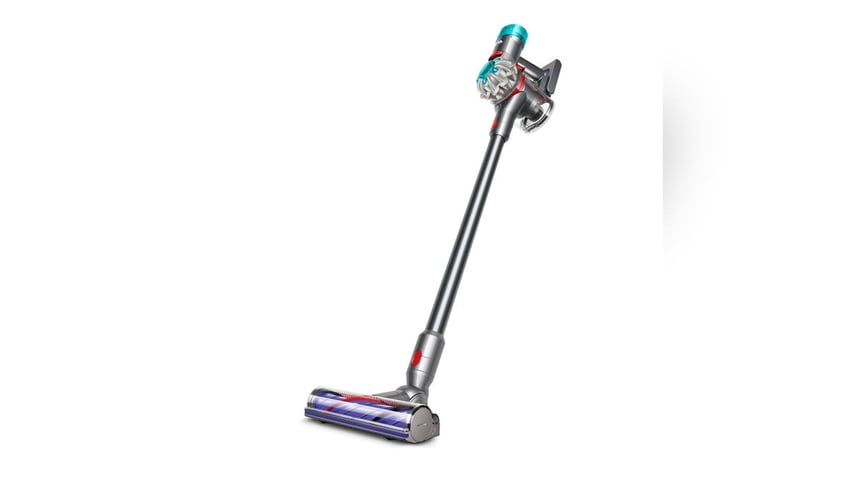 The Dyson V8 Absolute cordless vacuum cleaner is engineered with the power, versatility, tools and run time to clean homes with pets.