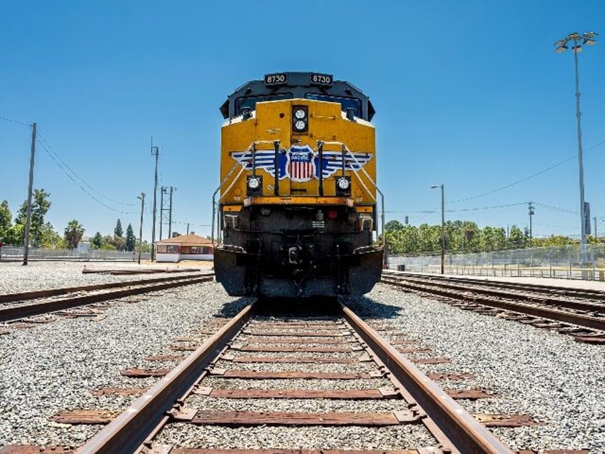 freight train on tracks