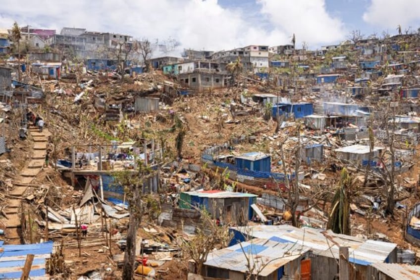 The most devastating cyclone to hit Mayotte in 90 years caused colossal damage on December