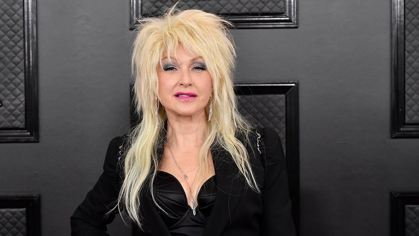 Cyndi Lauper attends the Grammys