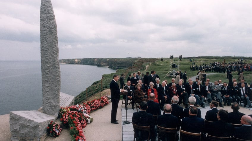 D-Day anniversary Pointe du Hoc