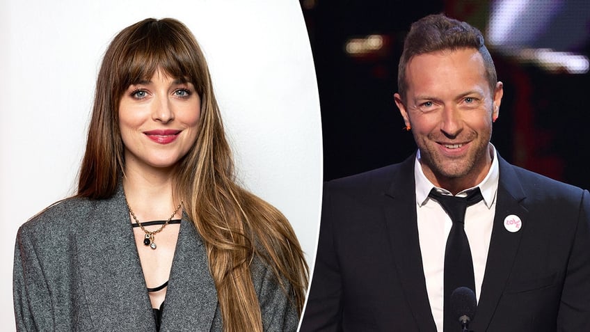 dakota johnson, chris martin split