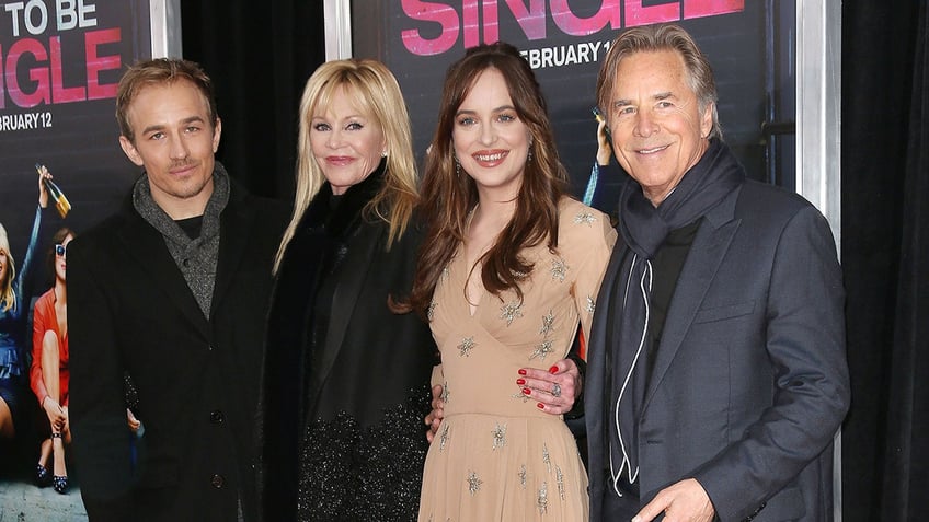 Johnson is the daughter of actors Melanie Griffith and Don Johnson.