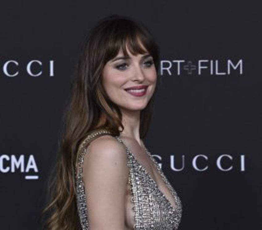 Dakota Johnson talks 'Materialists,' Pedro Pascal stealing her clothes