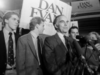 Dan Evans, former Republican governor of Washington and US senator, dies at 98