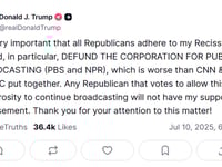 Dana Bash refuses to read Trump's CNN insult while quoting Truth Social post