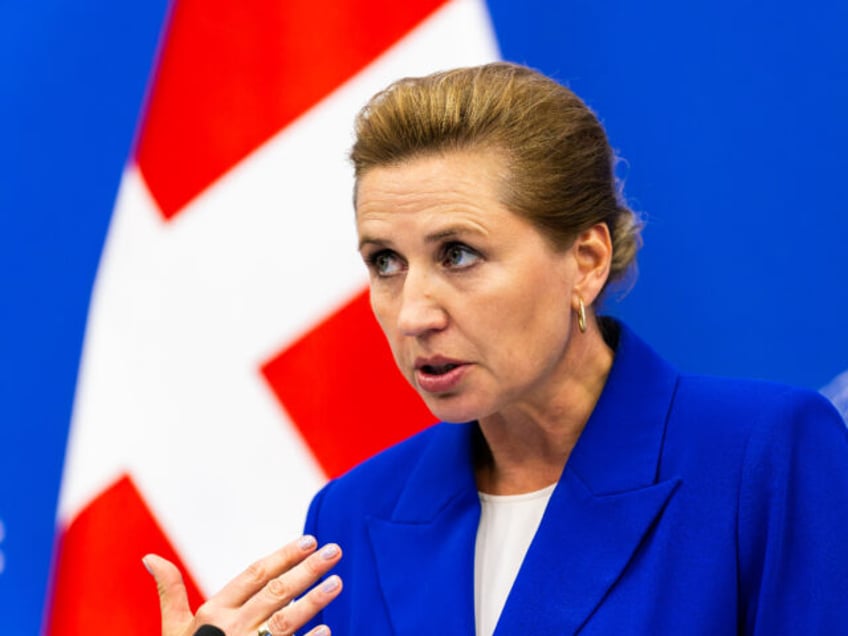 08 July 2025, France, Straßburg: Mette Frederiksen (Socialdemokraterne), Prime Minister o