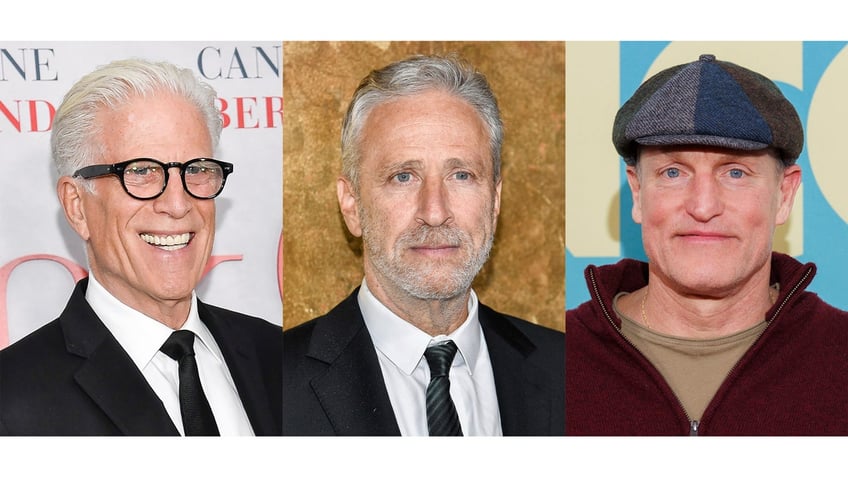 Ted Danson, Jon Stewart and Woody Harrelson