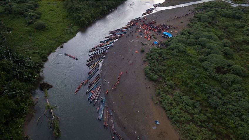 darien jungle a treacherous route for migrants becomes more accessible as panama sees uptick in arrivals