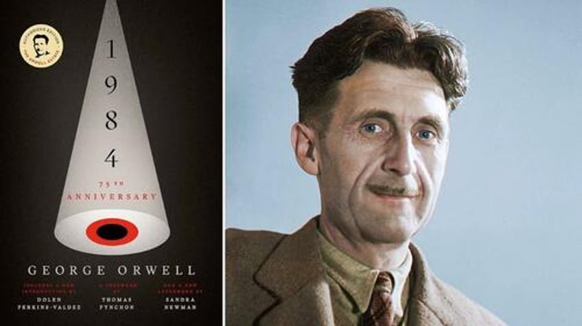 dark irony 75th anniversary edition of orwells 1984 comes with trigger warnings