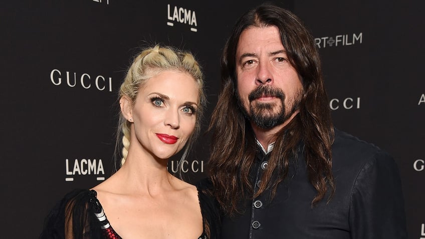 Dave Grohl and wife Jordyn Blum