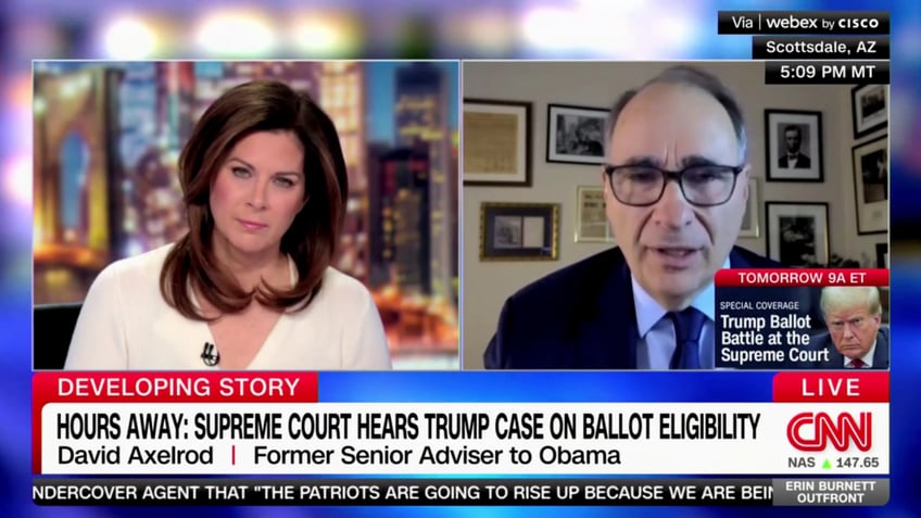 David Axelrod on CNN