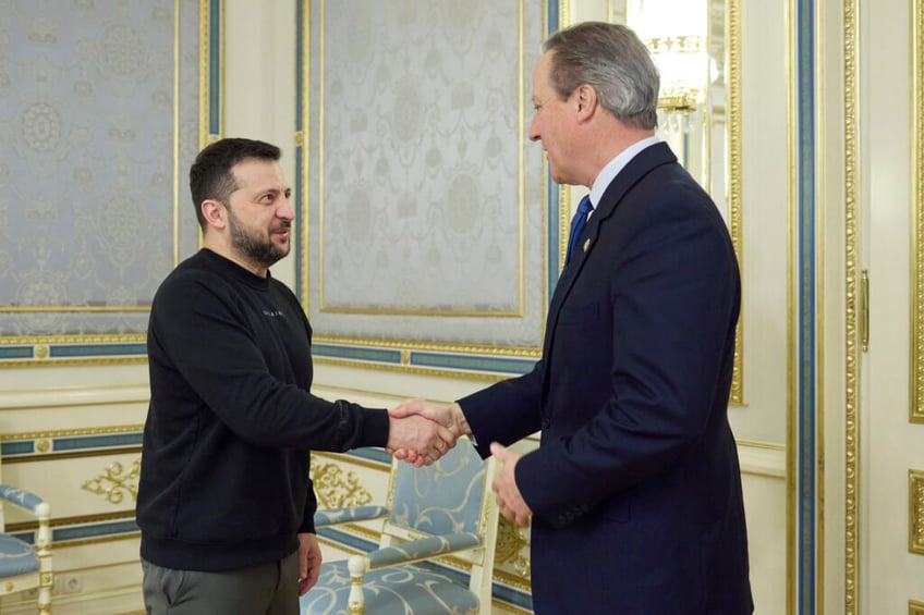 david cameron joins zelensky to demand us release aid to ukraine