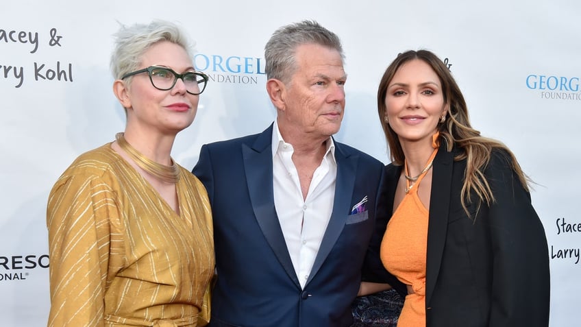 Amy S. Foster, David Foster, and Katharine McPhee