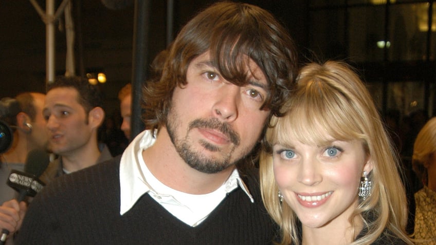 dave grohl and wife Jordyn Blum