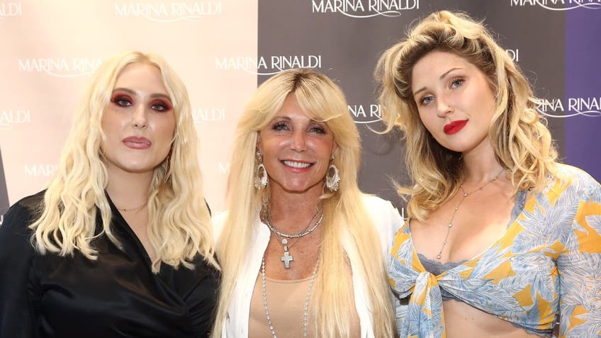 Hayley Hasselhoff, Pamela Bach and Taylor Hasselhoff