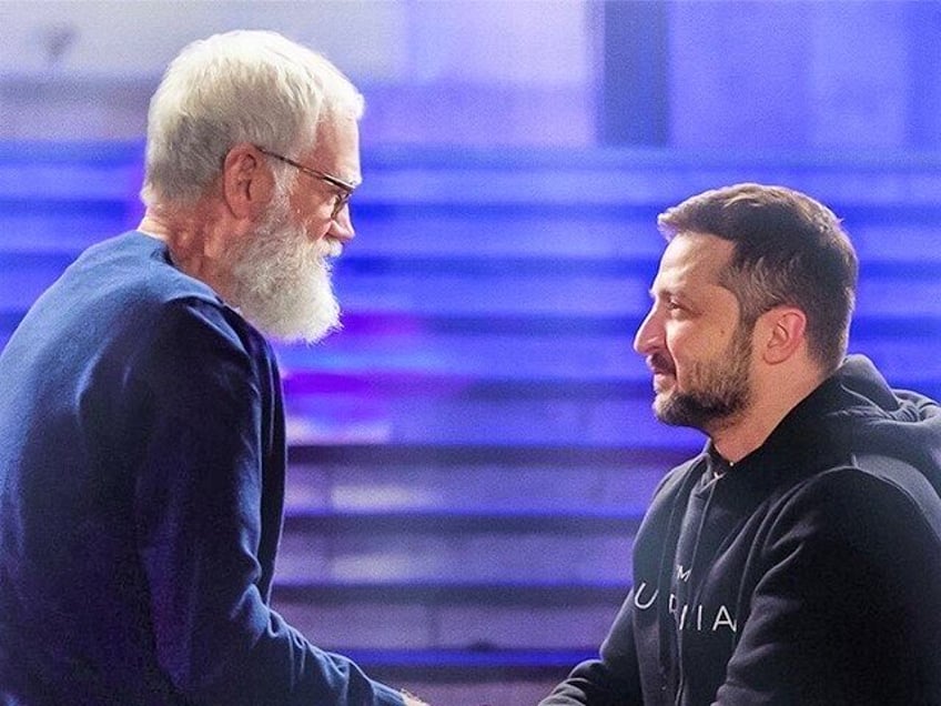 david letterman gets emmy nomination for interview with volodymyr zelensky